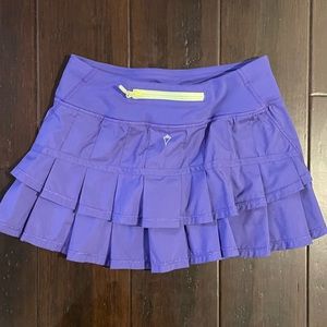 Lululemon Iviva Girls Running Skirt, size 10